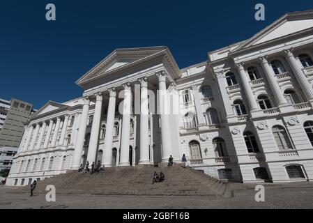 Curitiba, Brasile - 21 luglio 2017: Università Federale di Stato Parana, situato nel centro della città. Foto Stock