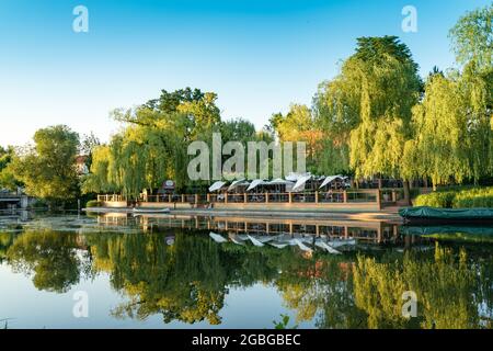 Geografia / viaggio, Germania, Brandeburgo, Luebben (Foresta Sprea), PER L'USO DI SALUTI/CARTOLINE IN GERM.SPEAK.C POSSONO ESSERE APPLICATE ALCUNE RESTRIZIONI Foto Stock