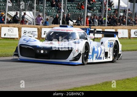 Il motore a idrogeno, H24Racing LMPH2G, Sports Racers - passato - presente e futuro, il Maestros - Motorsport's Great All-Rounders, Goodwood Festival o Foto Stock