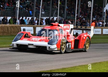 Romain Dumas, Joe Macari, Cecilia Muldoon, Amanda Stretton, SCG 007 LMH, Sports Racers - passato - presente e futuro, The Maestros - Motorsport's Great Foto Stock