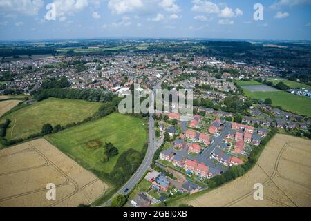 Newport, Shropshire, da sud Foto Stock