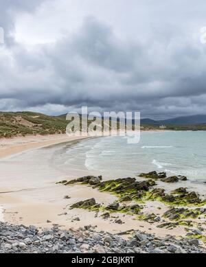 Balnakeil spiaggia vicino Durnes nel nord-ovest della Scozia Foto Stock