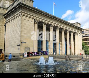 Sheffield City Hall, Sheffield, South Yorkshire, Inghilterra, Regno Unito Foto Stock