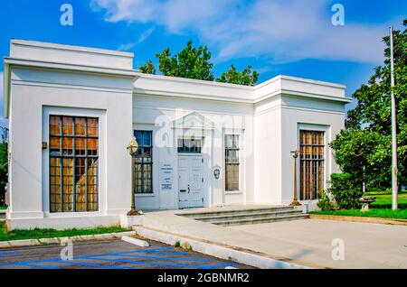 Il National African-American Archives and Museum (Archivio e museo nazionale afroamericano) è raffigurato, 1 agosto 2021, a Mobile, Alabama. Foto Stock