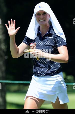 Tokyo, Kanto, Giappone. 4 agosto 2021. Finlandia - golf femminile (Credit Image: © Scott Mc Kiernan/ZUMA Press Wire) Foto Stock