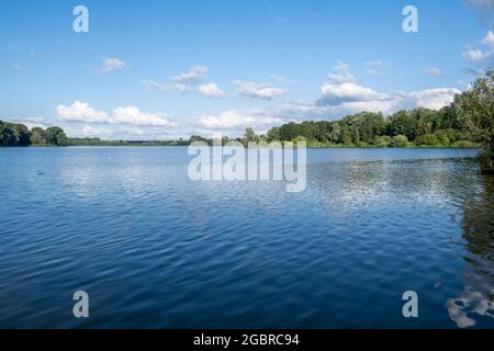Vista sul lago Foto Stock
