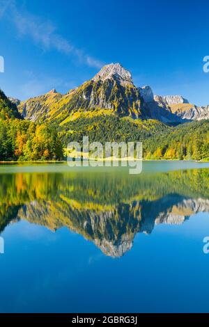 Geografia / viaggio, Svizzera, Obersee (Lago superiore), Bruennelistock, 2133 m, GLARUS, NON-USO-ESCLUSIVO-PER-CARTOLINA-BIGLIETTI-AUGURI-PIEGHEVOLI-USO-CARTOLINA Foto Stock