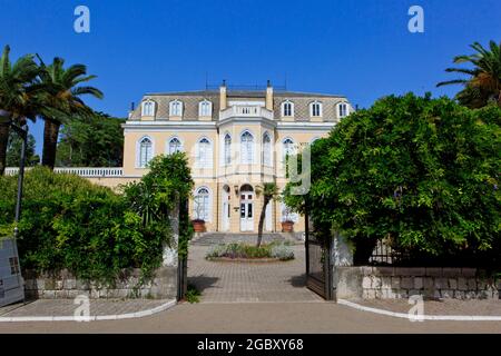 Il palazzo di Nicholas i del Montenegro (1841-1921) a Bar, Montenegro Foto Stock