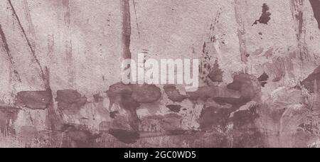 Tela monocromatica astratta scura. Seppia marrone fondo testurizzato, copertura Foto Stock