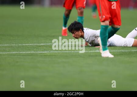 Daichi Hayashi (JPN), 6 AGOSTO 2021 - Calcio/Calcio : Partita 3° posto maschile tra Messico 3-1 Giappone durante le Olimpiadi di Tokyo 2020 allo stadio Saitama di Saitama, Giappone. (Foto di Naoki Morita/AFLO SPORT) Foto Stock