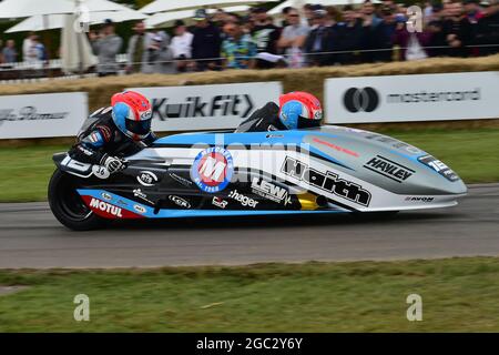 Tom Birchall, ben Birchall, LCR-Honda 600, 110 anni del campo da montagna, The Maestros - Motorsport's Great All-Rounders, Goodwood Festival of Spee Foto Stock