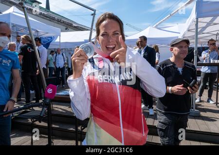 Handel und Sportsenator Andy Grote, Kuratoriumsvorsitzender der Stiftung Leistungsssport, Empfang Hamburger O. Foto Stock