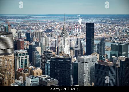 Manhattan Cityscape Foto Stock