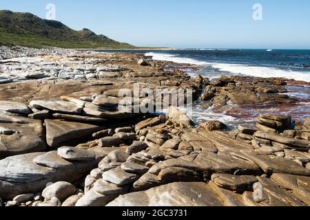 Capo di Buona Speranza La Riserva Naturale di Cape Peninsula, Sud Africa Foto Stock