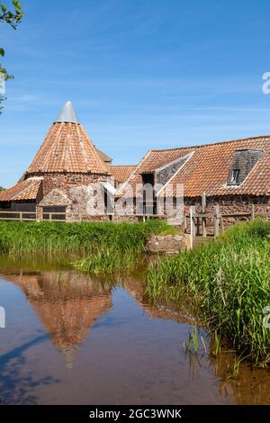 Preston Mill East Lothian in Scozia Foto Stock