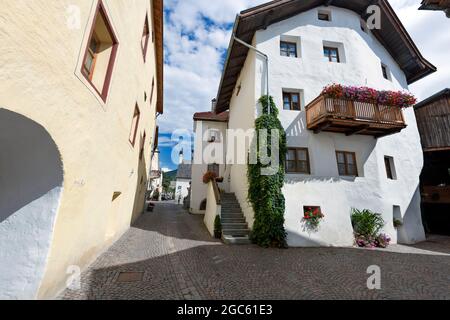 Glorenza (Bz), Alto Adige, Italia Foto Stock