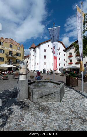 Glorenza (Bz), Alto Adige, Italia Foto Stock