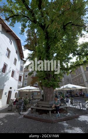 Glorenza (Bz), Alto Adige, Italia Foto Stock