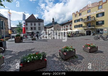 Glorenza (Bz), Alto Adige, Italia Foto Stock