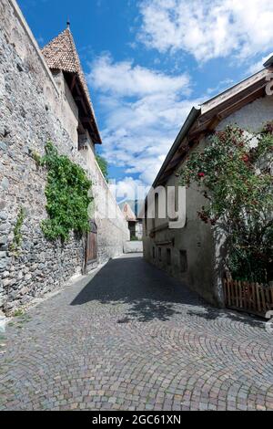 Glorenza (Bz), Alto Adige, Italia Foto Stock