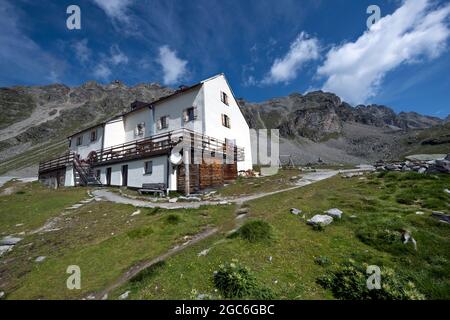 Rifugio Serristori, Alto Adige, Italia Foto Stock