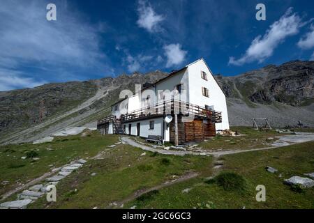 Rifugio Serristori, Alto Adige, Italia Foto Stock