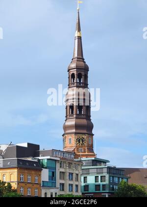 Chiesa di San Katherinen ad Amburgo in Germania Foto Stock