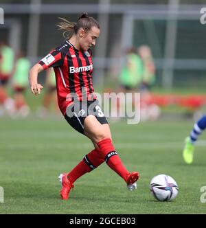 Leverkusen, Germania, 07/08/2021, Test match women, Bayer 04 Leverkusen - PEC Zwolle, Lara Marti (B04) Foto Stock