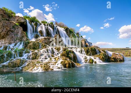 Cascate di Snake River Foto Stock