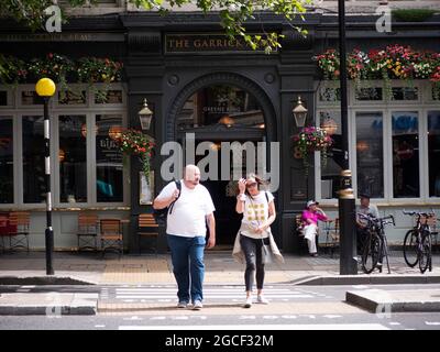 London Soho Pub, The Garrick Arms Foto Stock