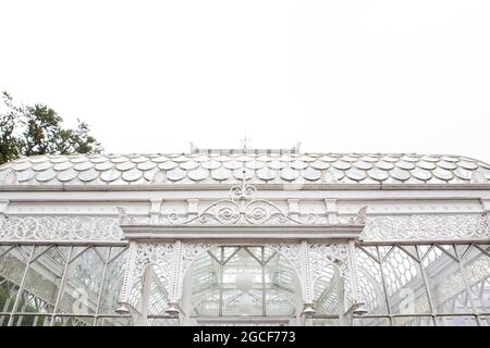 Horniman Museum, Londra, Regno Unito - 8 agosto 2021: Conservatorio Vittoriano al Museo Horniman. Foto Stock