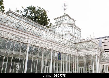 Horniman Museum, Londra, Regno Unito - 8 agosto 2021: Conservatorio Vittoriano al Museo Horniman. Foto Stock