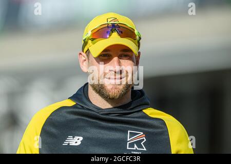 LONDRA, REGNO UNITO. 8 agosto 2021. Dawid Malan of Trent Rockets durante il centinaio tra Oval Invincibles vs Trent Rockers al Oval Cricket Ground domenica 08 agosto 2021 a LONDRA INGHILTERRA. Credit: Taka G Wu/Alamy Live News Foto Stock