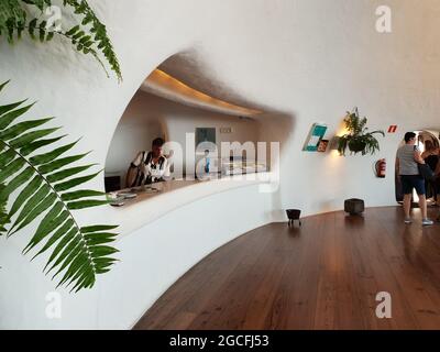 Mirador del rio, Lanzarote, Isole Canarie, Spagna Foto Stock
