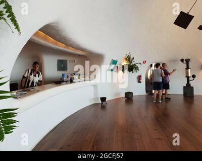 Mirador del rio, Lanzarote, Isole Canarie, Spagna Foto Stock