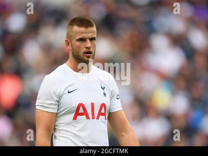 Londra, Regno Unito. 04 agosto 2021. 08 Agosto 2021 -Tottenham Hotspur V Arsenal - Pre Season friendly - Tottenham Hotspur Stadium Eric Dier durante la partita contro Arsenal Picture Credit : Credit: Mark Pain/Alamy Live News Foto Stock