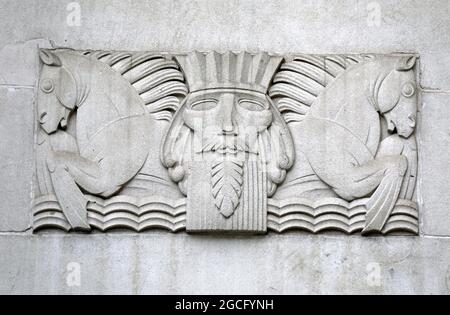 Martins Bank Building a Water Street a Liverpool Foto Stock