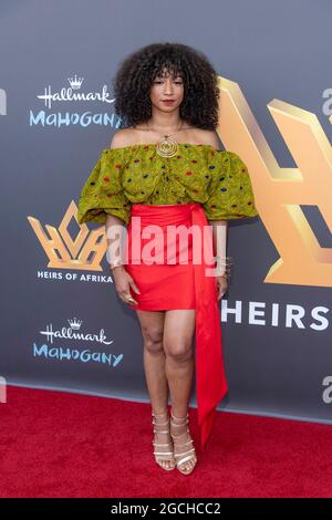 Marina del Rey, California, Stati Uniti. 8 agosto 2021. Monique Coleman partecipa a Koshie Mills presenta 'eredi di Afrika 4th Annual International Women of Power Awards' al Marriott Hotel, Marina del Rey, CA l'8 agosto 2021 Credit: Eugene Powers/Alamy Live News Foto Stock