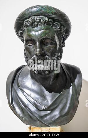 Archytas (435/410–360/350 a.C.) filosofo greco antico, matematico, astronomo, statista di Ercolano, Villa dei Papiri i secolo a.C. Foto Stock
