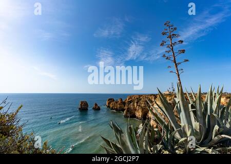 Geografia / viaggio, Portogallo, Algarve, Lagos, PER IL SALUTO/CARTOLINA-USO IN GERM.SPEAK.C ALCUNE RESTRIZIONI POSSONO APPLICARSI Foto Stock