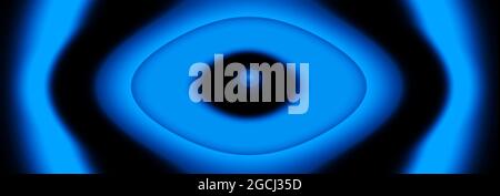 Sfondo con riflessi luminosi. Illustrazione futuristica astratta Foto Stock