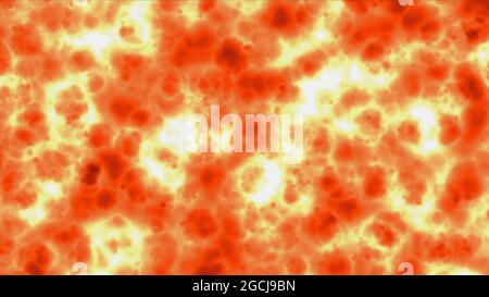 Colore sfondo trame di sangue nuvole. Rappresentazione illustrazione Foto Stock