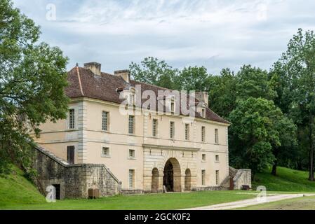 Cussac-Fort-Médoc (Gironda, Francia), il forte Médoc del 18 ° secolo, un sito patrimonio mondiale dell'UNESCO Foto Stock