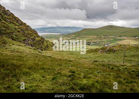 Killarney Lakes and Molls Gap sul Ring of Kerry, County Kerry, Irlanda del Sud Ovest Foto Stock