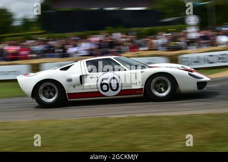 Michael o'Brien, Ford GT40, Great All-Rounders - Jacky Ickx, The Maestros - Motorsport's Great All-Rounders, Goodwood Festival of Speed, Goodwood Hous Foto Stock