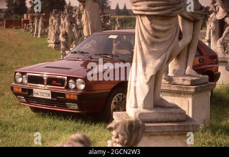 Lancia Delta HF integrale 8V in Italia 1988 Foto Stock