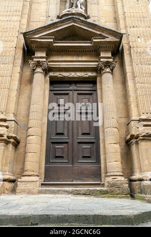 San Gaetano, nota anche come Santi Michele e Gaetano, è una chiesa barocca di Firenze, situata in Piazza Antinori. Foto Stock