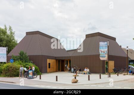 Kunstmuseum o Museo d'arte ad Ahrenshoop, Meclemburgo-Vorpommern, Germania Foto Stock