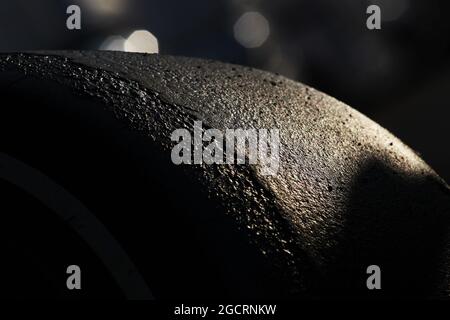 Pneumatico Pirelli. Formula uno Testing, Barcellona, Spagna. 1 marzo 2012. Foto Stock