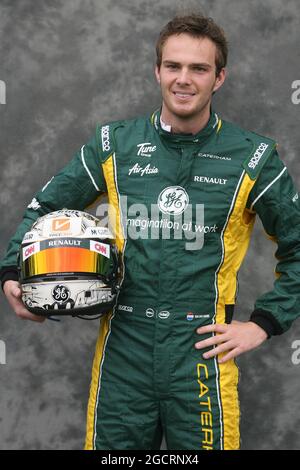 Giedo van der Garde (NDL) Caterham CT01. Gran Premio d'Australia, giovedì 15 marzo 2012. Albert Park, Melbourne, Australia. Foto Stock